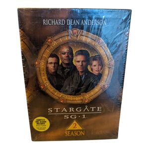 Stargate SG-1: Complete Second Season 2 (DVD, 1998, 5-Disc Box Set) Vintage New